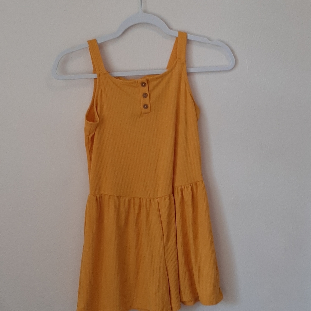 💛Yellow dress romper💛
